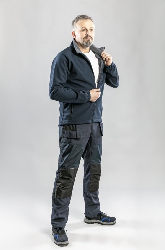 BIESE Куртка SOFTSHELL, темно-синяя — изображение 3