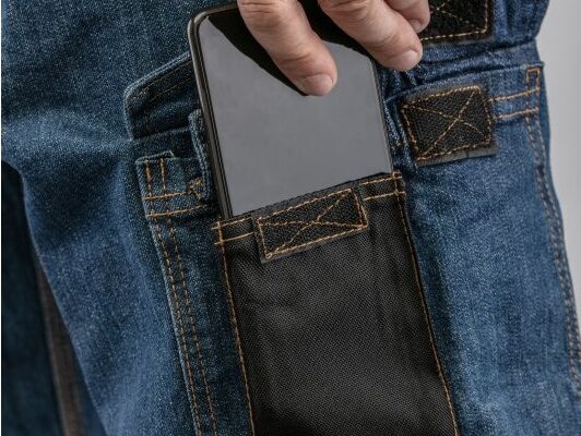 EMS Брюки рабочие джинсовые синие 3XL (58) — изображение 10