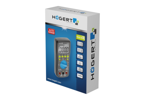 HOEGERT Цифровой мультиметр 0-600B — изображение 5