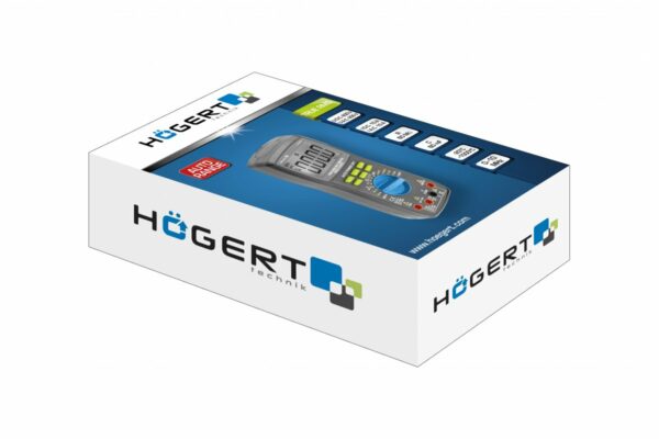 HOEGERT Цифровой мультиметр 0-600B c  магнитом — изображение 7