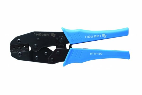 HOEGERT Пресс-клещи для клемм, диапазон: от 1.5 до 6.0 мм2 (16-10 AWГ)
