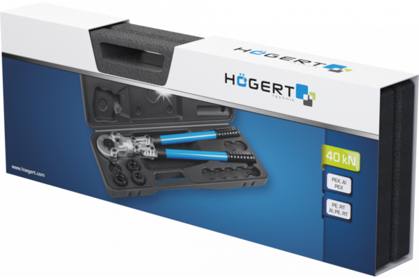 HOEGERT Пресс-клещи для труб PEX — изображение 2