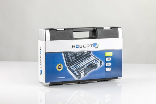 HOEGERT Набор инструментов 36 шт., 3/8" — изображение 6