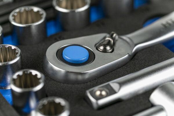 HOEGERT Набор инструментов 60 шт., 1/4", 1/2" — изображение 4