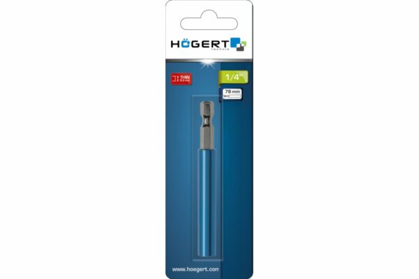 HOEGERT Битодержатель со встроенным магнитом 78 мм, SLIM, 1/4" — изображение 2