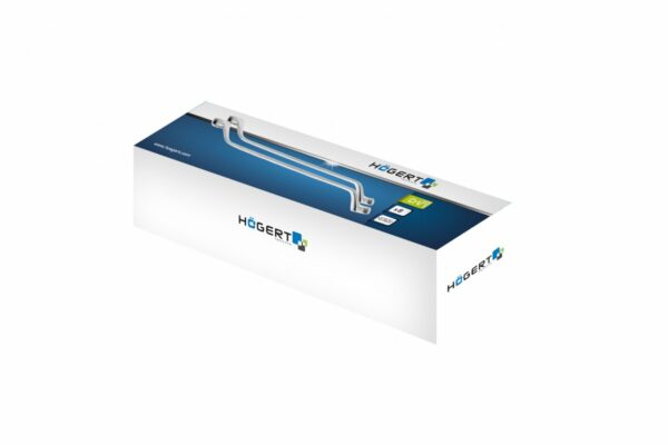 HOEGERT Набор накидных коленчатый ключей 8 шт., сталь CrV 6140 — изображение 2