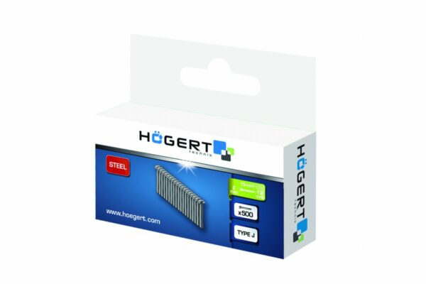 HOEGERT Гвозди для степлера 1х15 мм, 500 шт — изображение 2