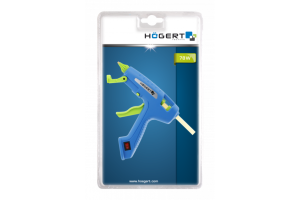 HOEGERT Пистолет клеевой, 100 W, 11 мм — изображение 2