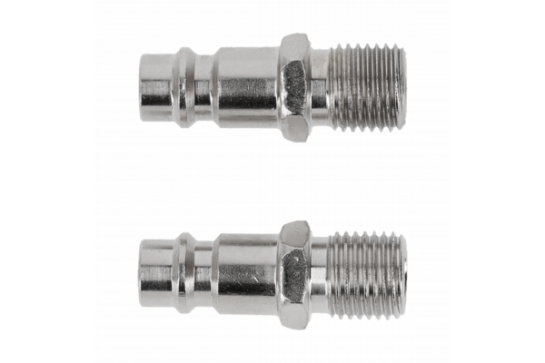 HOEGERT Штуцер с муфтой соединительной M1/4", 2шт.