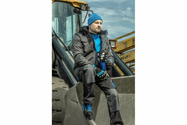 ENZ Шапка вязаная синяя универсальный размер — изображение 3