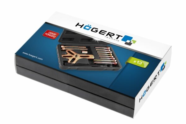 HOEGERT Съемник ступиц 13 шт. — изображение 2