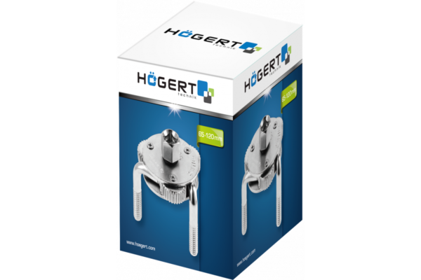 HOEGERT Ключ для масляного фильтра 65-120мм — изображение 4