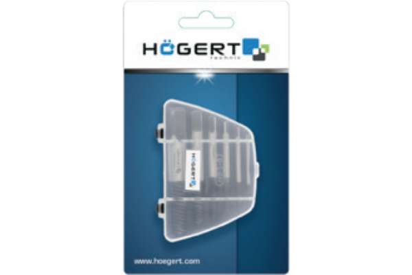 HOEGERT Инструменты для удаления сломанных болтов 6 шт. — изображение 2