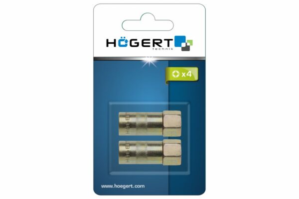 HOEGERT Наконечник 4-х лепестковый, 2 шт. — изображение 2