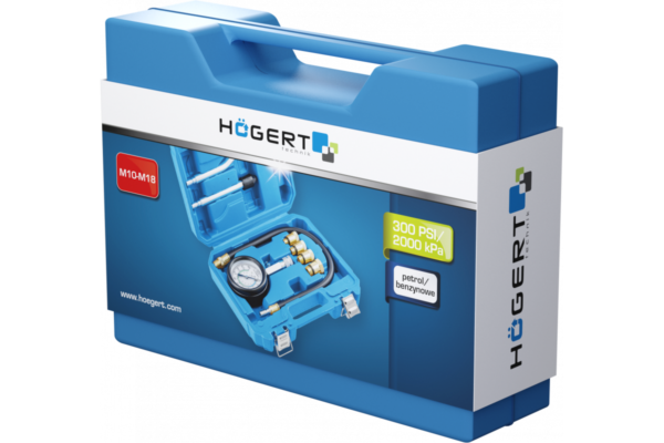 HOEGERT Компрессометр для бензиновых двигателей 8 предметов. — изображение 2