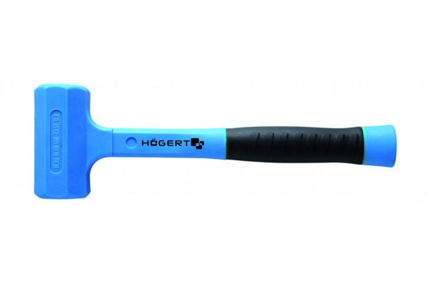 HOEGERT Молоток безынерционный 680 г, с рукояткой из стекловолокна