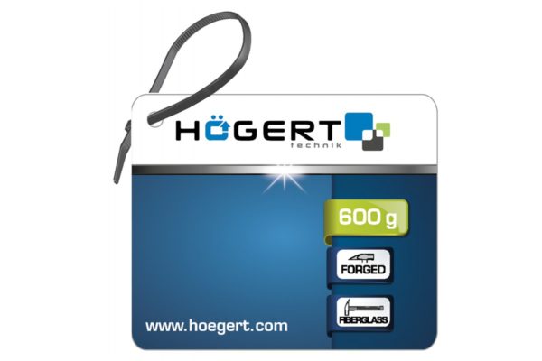 HOEGERT Кувалда 3000 г., с рукояткой из стекловолокна — изображение 2