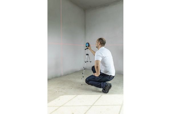 HOEGERT Нивелир лазерный, красный 30м 3D — изображение 4