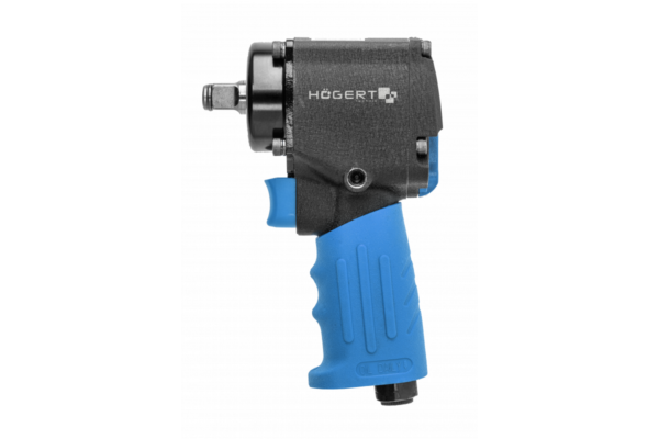 HOEGERT Гайковерт пневматический ударный мини 1/2", 680Nm, ultra short — изображение 2