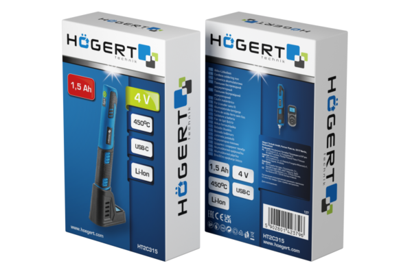 HOEGERT Паяльник беспроводной аккумуляторный 4V — изображение 2