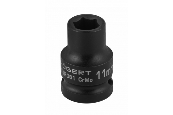 HOEGERT Головка торцевая ударная шестигранная 1/2", 11 мм, DIN 3121, CrMo