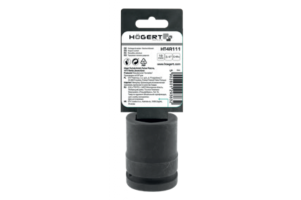HOEGERT головка ударная 3/4 ", длинная 36 мм, CrMo — изображение 3