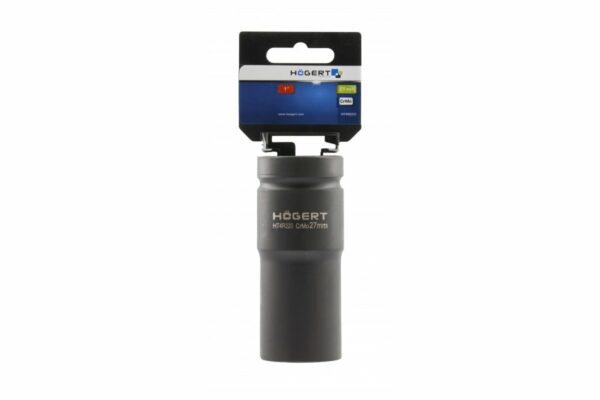HOEGERT Головка ударная 1 ", длинная 27 мм, CrMo — изображение 2