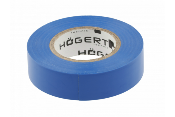 HOEGERT Изоляционная лента 0,13x19мм x 20м, синяя