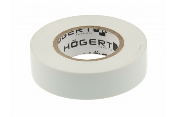 HOEGERT Изоляционная лента 0,13x19мм x 20м, белая