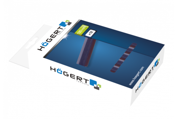 HOEGERT Мел технический, синий, 120мм, 12 шт. — изображение 3