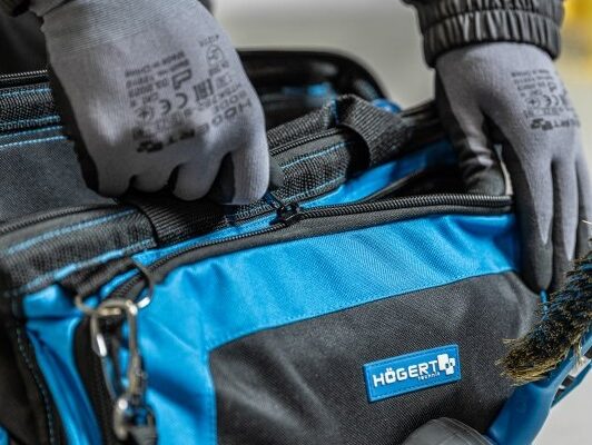 HOEGERT Сумка электрика Heavy Duty, 23 кармана — изображение 5