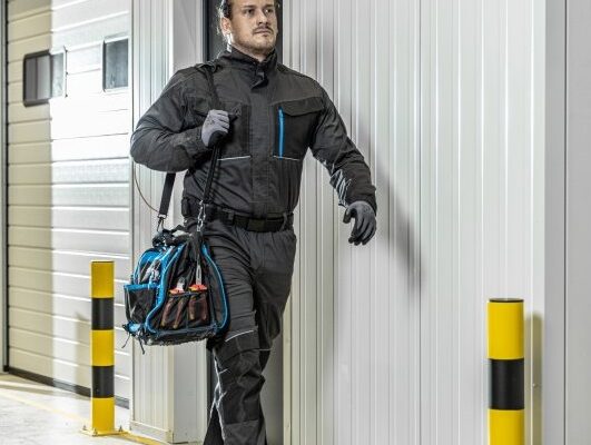 HOEGERT Сумка электрика Heavy Duty, 23 кармана — изображение 3