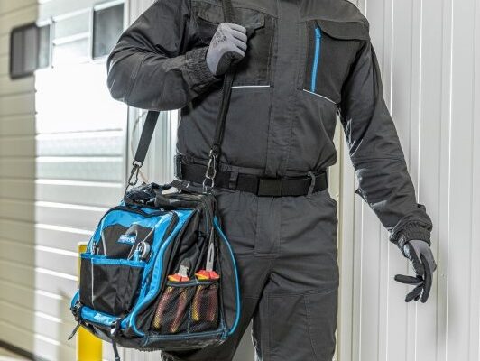HOEGERT Сумка электрика Heavy Duty, 23 кармана — изображение 4