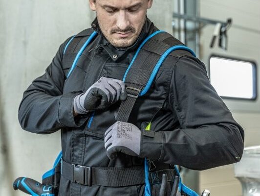 HOEGERT Рабочий пояс со шлейками, 23 кармана — изображение 3