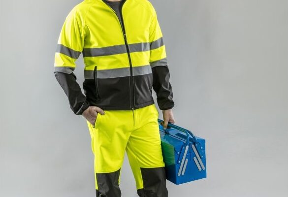 EXTER Куртка сигнальная SOFTSHELL желтая 2XL (56) — изображение 5