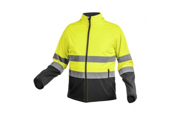 EXTER Куртка сигнальная SOFTSHELL желтая 2XL (56)