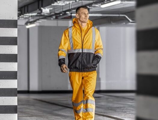 NIMS Куртка сигнальная с капюшоном водостойкая оранжевая M (50) — изображение 4