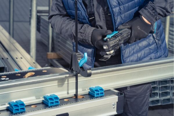 HOEGERT Складной верстак 845(Ш) мм х 598(Д) мм x 735-885(В) мм — изображение 6