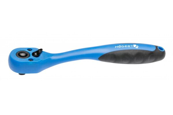 HOEGERT Трещотка 1/2", композитная, 72 зубца
