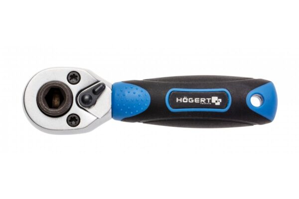 HOEGERT Трещотка 1/4" для насадок и бит 1/4" — изображение 3